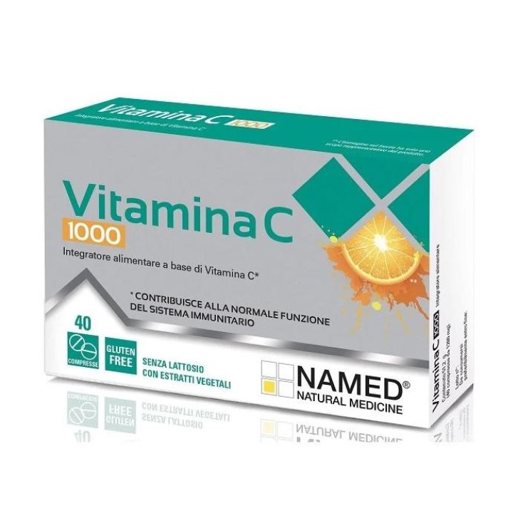 Named Vitamina C 1000 mg 40 compresse - Integratore Alimentare