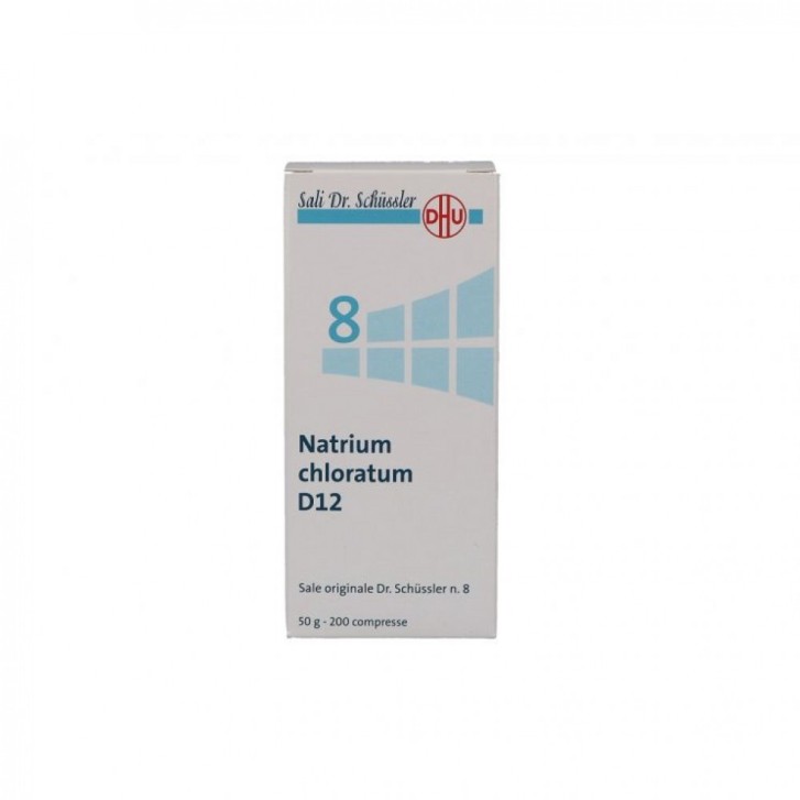 Schwabe Natrium Chloratum Sale di Schussler n.8 200 Compresse 12 DH