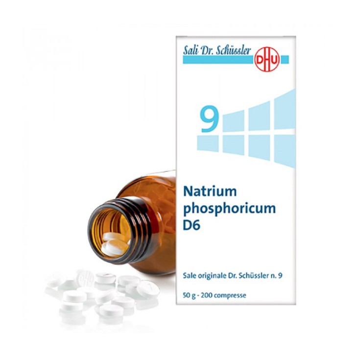 Natrium Phosporicum Sale Originale Dr. Schussler n 9  200 compresse