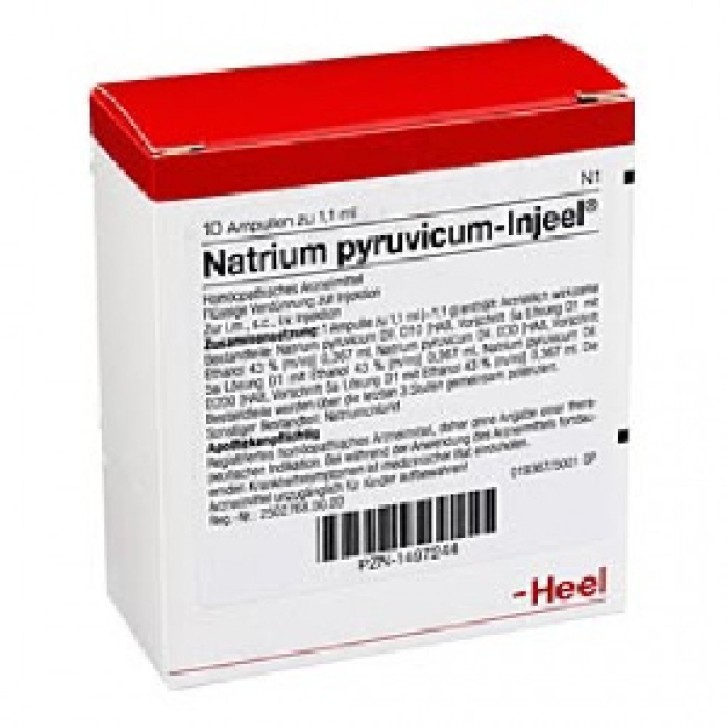 Guna Heel Natrium Pyruvicum-Injeel 10 Fiale - Rimedio Omeopatico