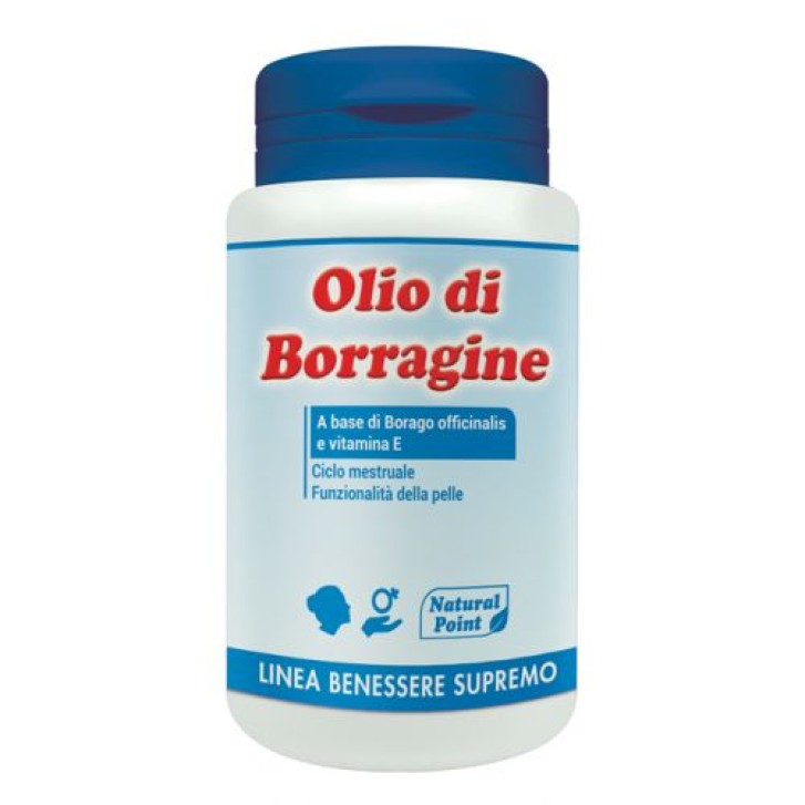 Natural Point Olio Borragine 100 Perle - Integratore Dolori Ciclo Mestruale