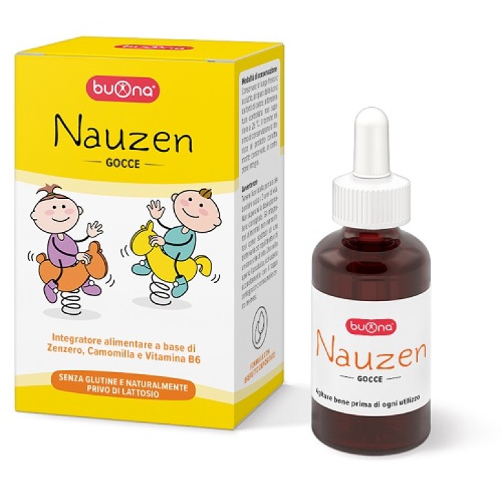 Nauzen Gocce 20 ml - Integratore Antinausea e Benessere Intestinale