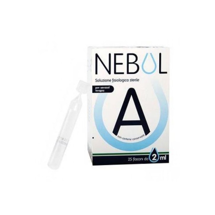 Nebul A Soluzione Fisiologica Sterile 25 Flaconcini