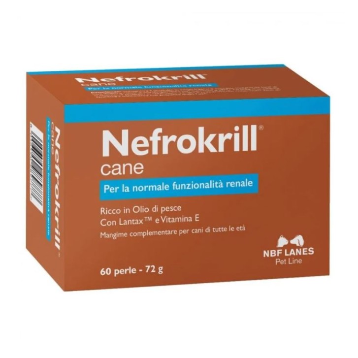 NBF Lanes Nefrokrill Cane 60 Perle da 1200 mg