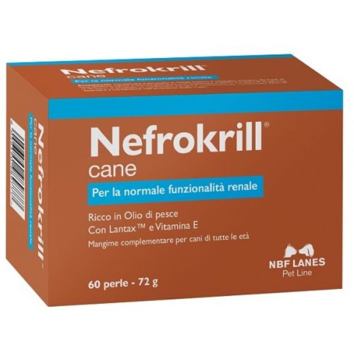 Nefrokrill Cane 60 perle - Mangime Funzione Renale