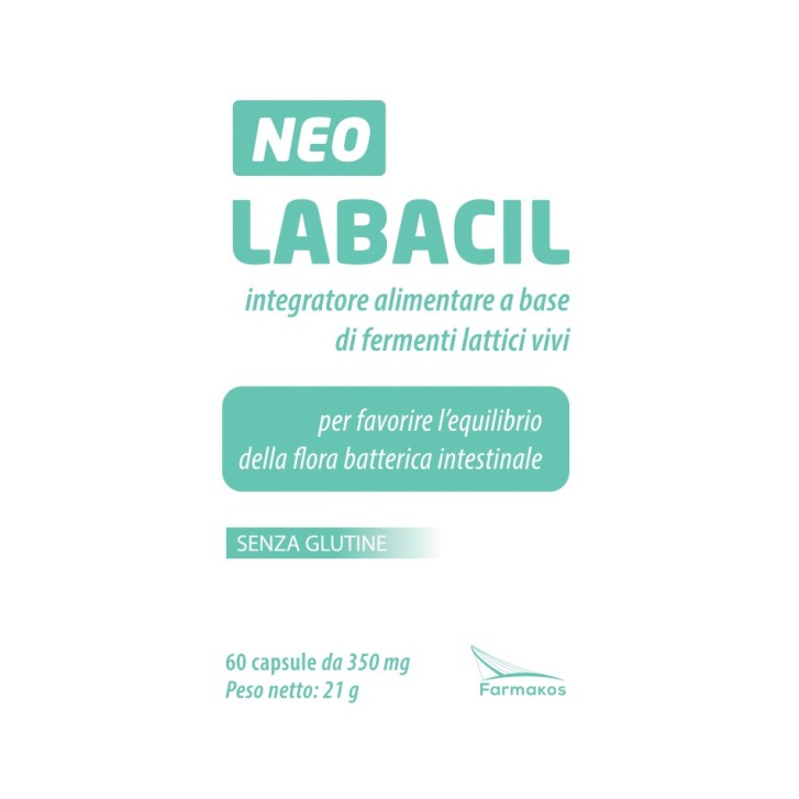 Neo Labacil 60 Capsule - Integratore Benessere Intestinale