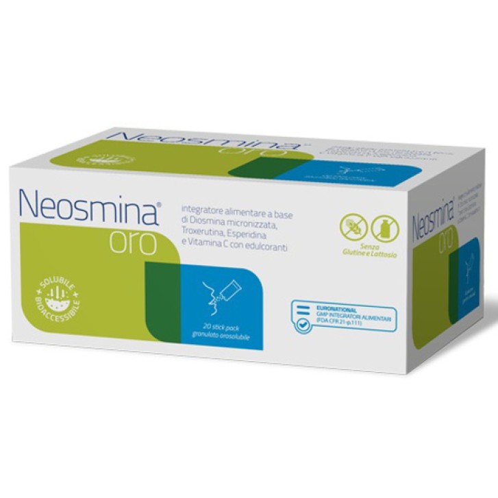 Neosmina Oro 20 Stick Pack - Integratore Alimentare