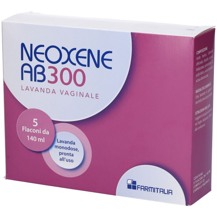 Neoxene Ab 300 Lavanda Vaginale 5 flaconi da 140 ml