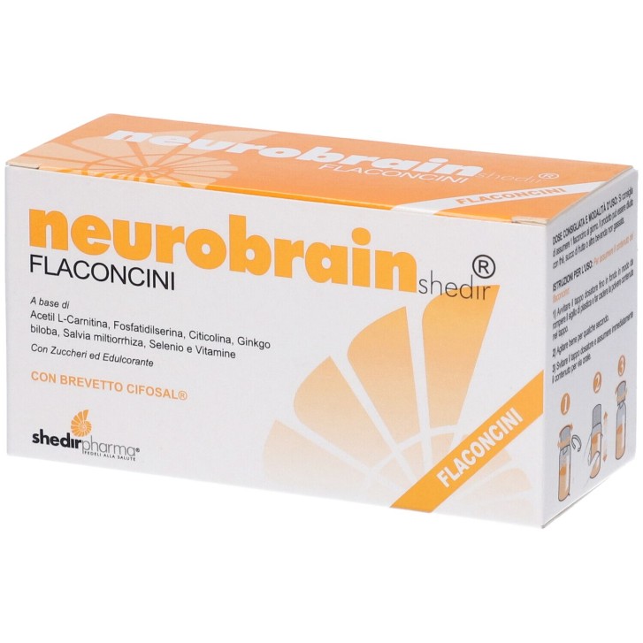 Neurobrain 10 Flaconcini da 10 ml - Integratore per Memoria e Concentrazione