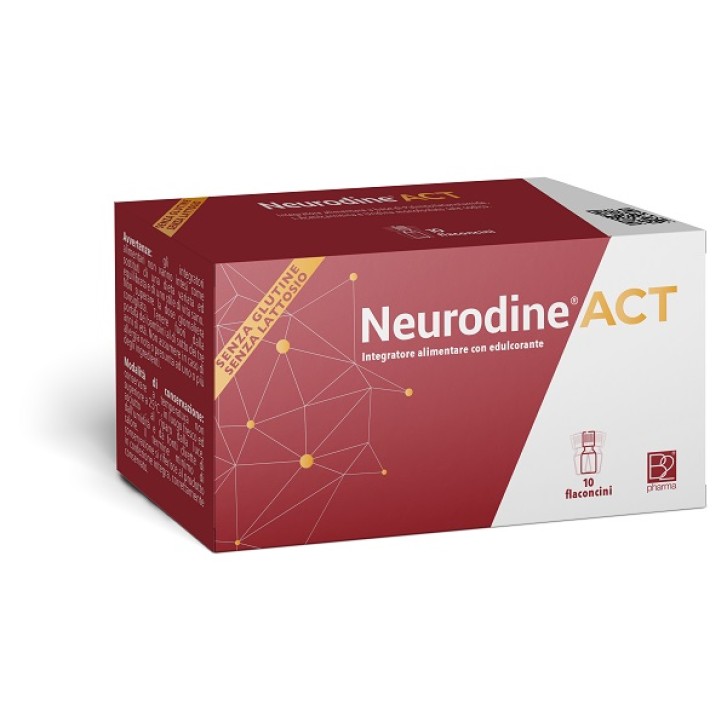 Neurodine Act 10 flaconcini - Integratore Alimentare