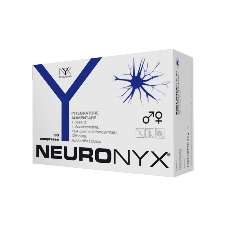 Neuronyx 30 compresse - Integratore Antiossidante e Benessere Mentale