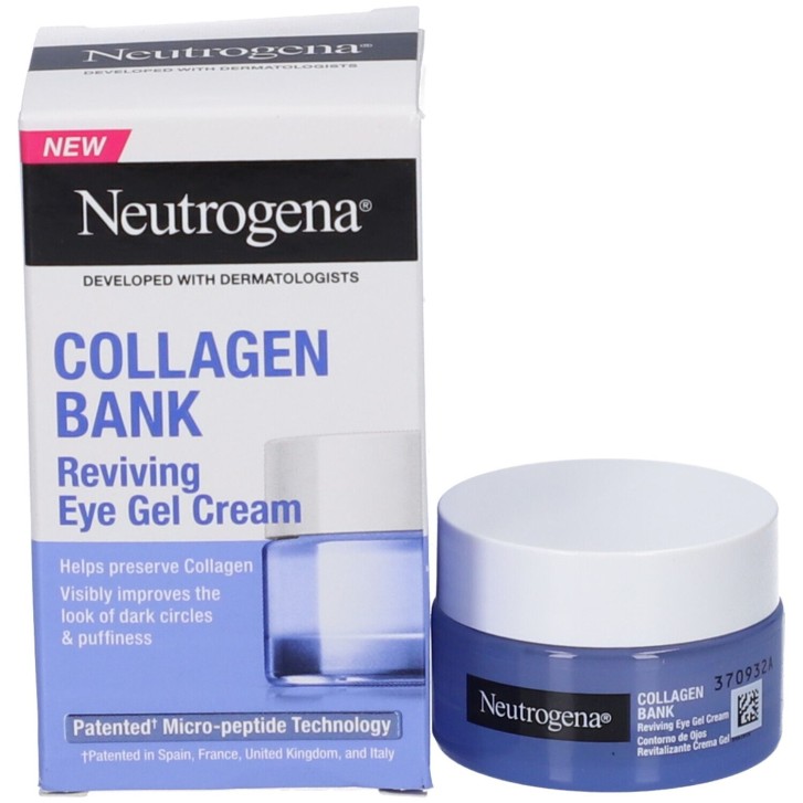 Neutrogena Collagen Bank Gel Contorno Occhi 15 g