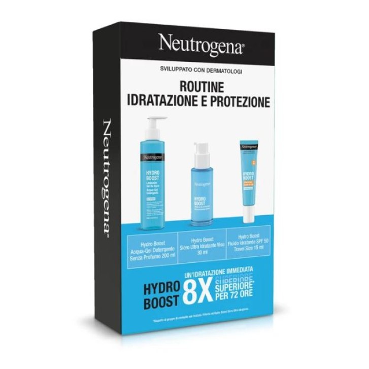 Neutrogena Hydro Boost Cofanetto Idratazione e Protezione 3 Pezzi