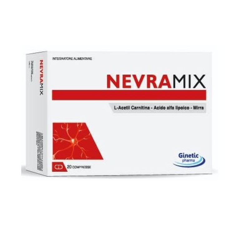Nevramix 20 compresse - Integratore L-Acetyl Carnitina e Acido Lipoico