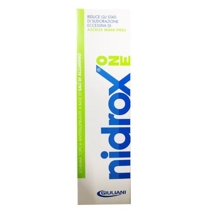 Nidrox One Schiuma Traspirante per Sudorazione Eccessiva 50 ml