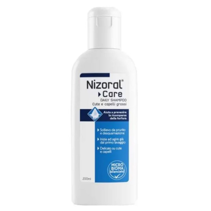 Nizoral Care Shampoo Cute e Capelli Grassi 200 ml