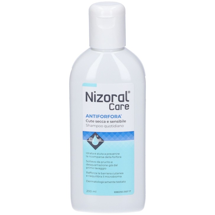 Nizoral Care Shampoo Antiforfora Cute Secca e Sensibile 200 ml