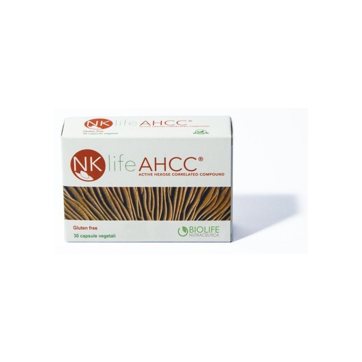 NKlife AHCC 30 Capsule - Integratore Difese Immunitarie