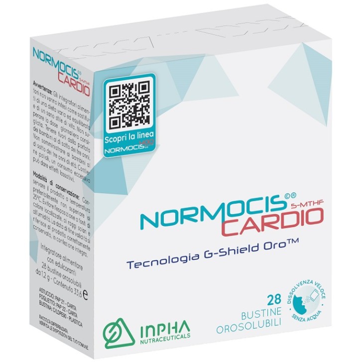 Normocis Cardio 28 bustine orosolubili - Integratore Controllo Omocisteina