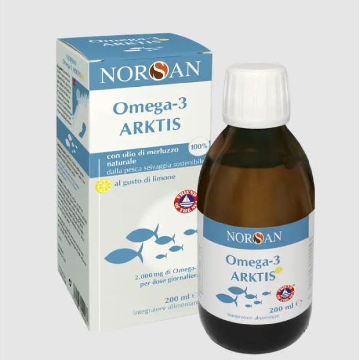 Norsan Omega 3 Arktis 200 ml - Integratore Benessere Cardiaco