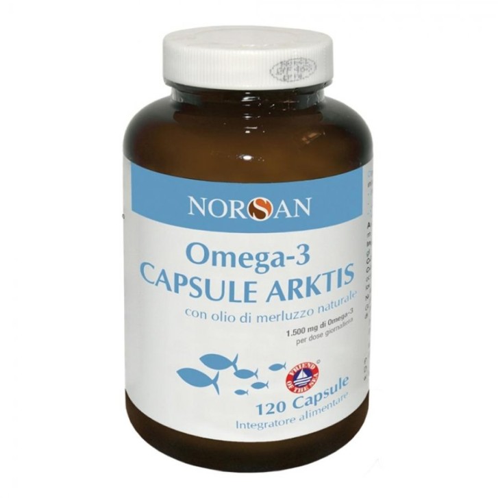 Norsan Omega 3 Arktis 120 capsule - Integratore Alimentare