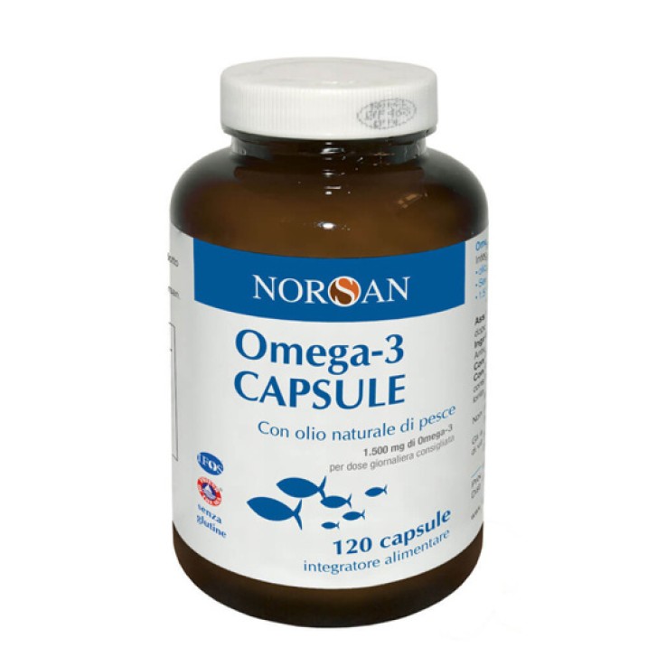 Norsan Omega 3 120 capsule - Integratore Alimentare