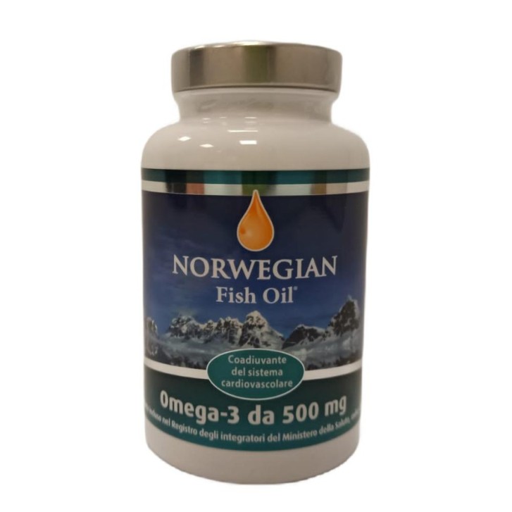 Norwegian Fish Oil Omega3 180 capsule - Integratore Alimentare