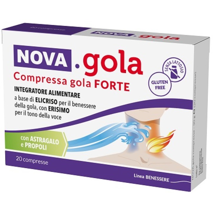 Nova Gola Forte 20 compresse - Integratore Alimentare