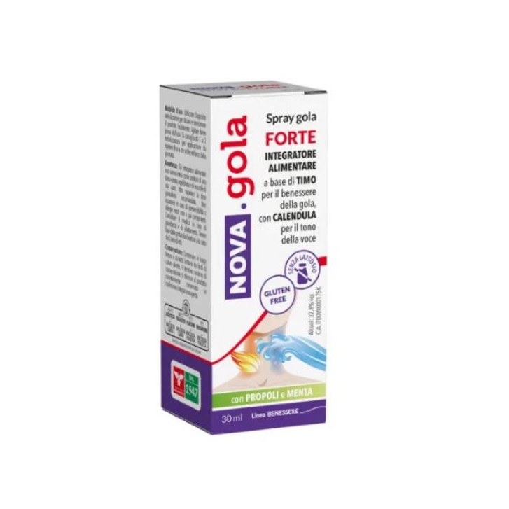 Nova Gola Spray Forte 30 ml - Integratore Gola