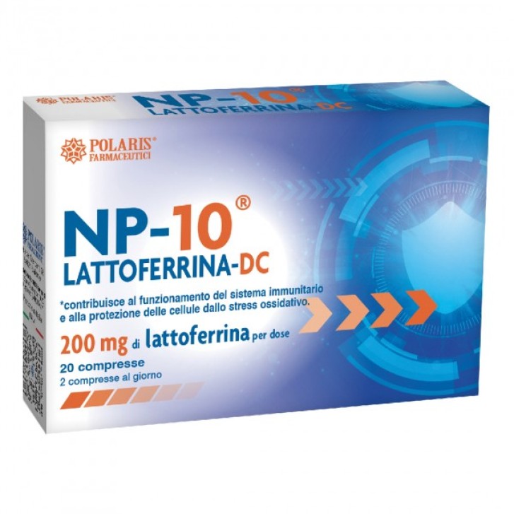 NP-10 Lattoferrina DC 20 Compresse - Integratore Alimentare