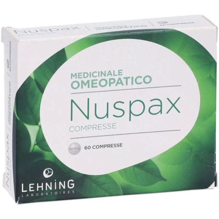 Nuspax Lehning 60 compresse - Rimedio Omeopatico