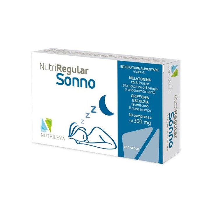 Nutriregular Sonno 30 Compresse - Integratore Benessere Sonno e Rilassamento