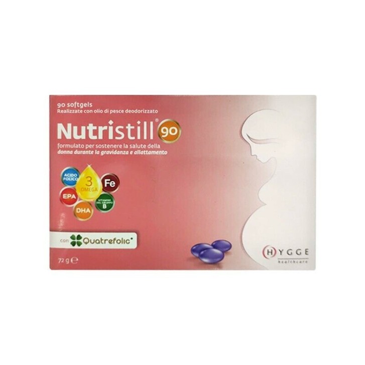 Nutristill 90 Softgel - Integratore Gravidanza e Allattamento