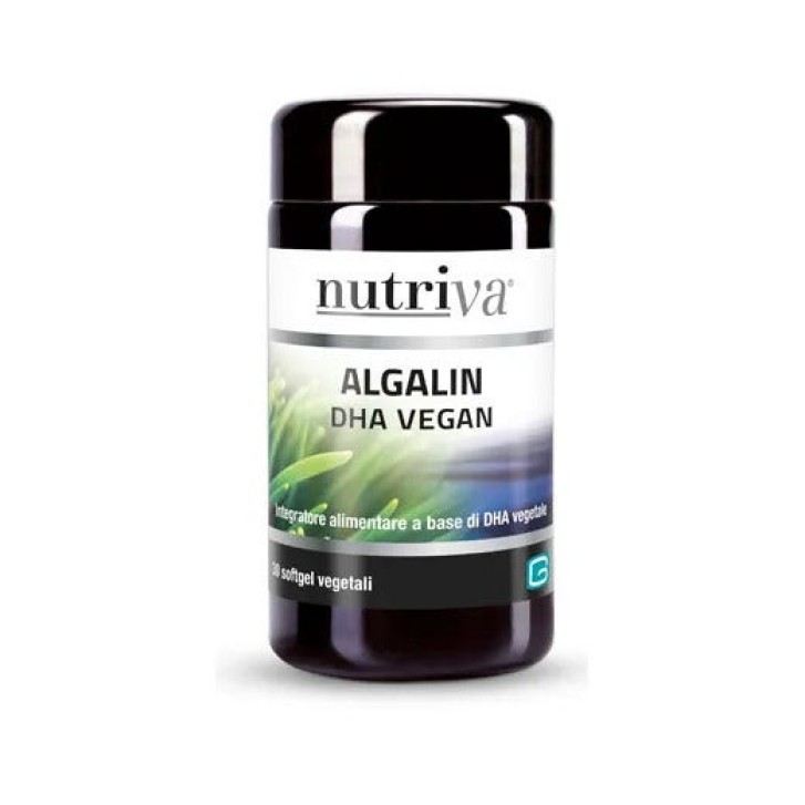 Nutriva Algalin DHA 30 softgel - Integratore Funzione Cerebrale e Visiva