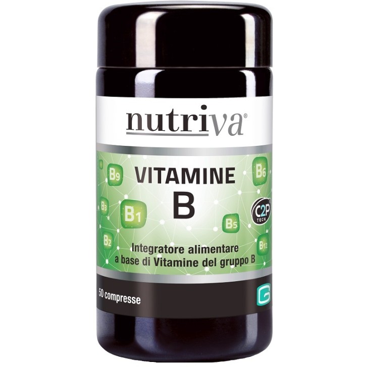 Nutriva Vitamine B 50 compresse - Integratore Alimentare