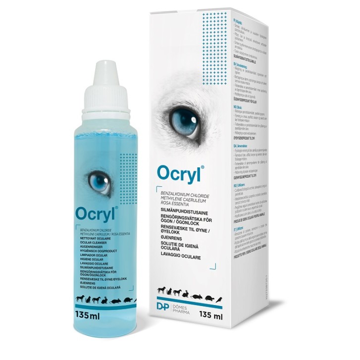 Ocryl Lavaggio Oculare Cani e Gatti 135 ml
