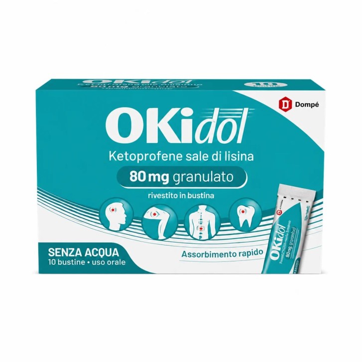 Okidol 80 mg 10 Bustine Orosolubili