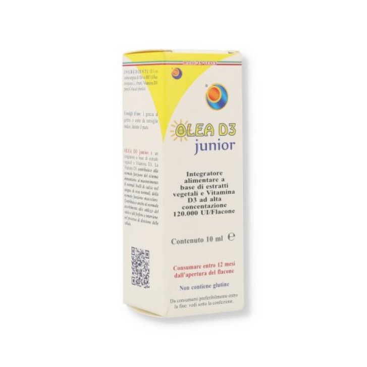 Olea D3 Junior Gocce 10 ml - Integratore Alimentare