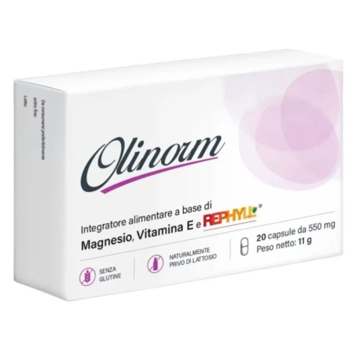 Olinorm 20 Capsule - Integratore Energia e Funzione Muscolare