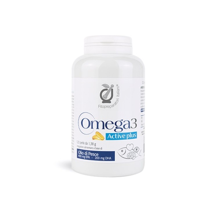 Omega3 Active Plus 120 Perle - Integratore Alimentare