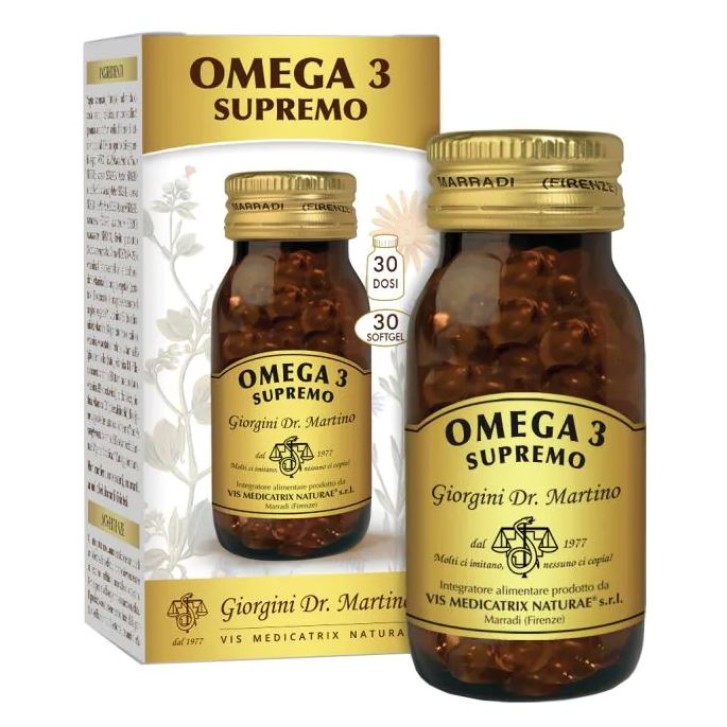 Omega 3 Supremo 30 Softgel - Integratore Benessere Cuore