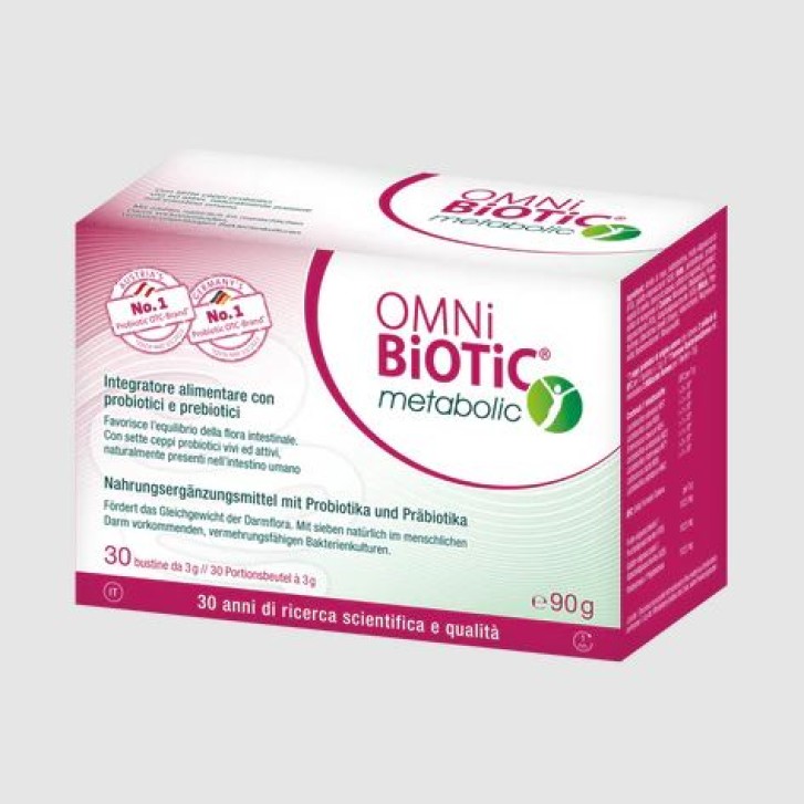 Omni Biotic Metabolic 30 bustine - Integratore Benessere Intestino