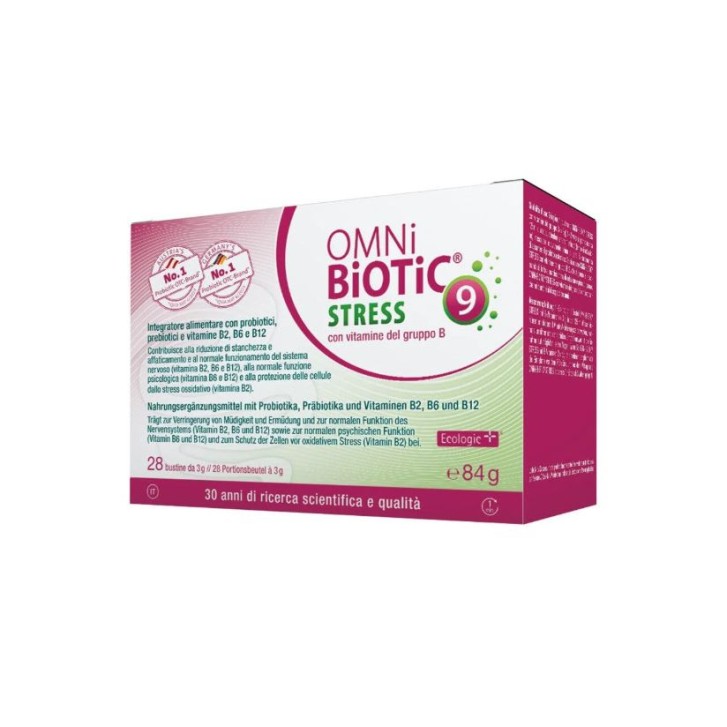 OMNi-BiOTiC Stress 28 Bustine - Integratore per Intestino e Stanchezza