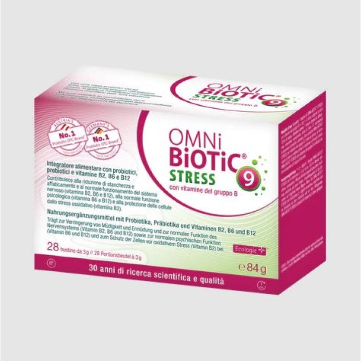 Omni Biotic Stress Vitamine gruppo B 28 bustine - Integratore B-Complex