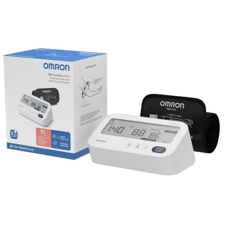 Omron M3 Comfort Afib Misuratore Pressione Digitale