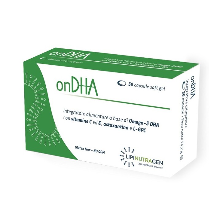 onDHA 30 Capsule Softgel - Integratore Alimentare