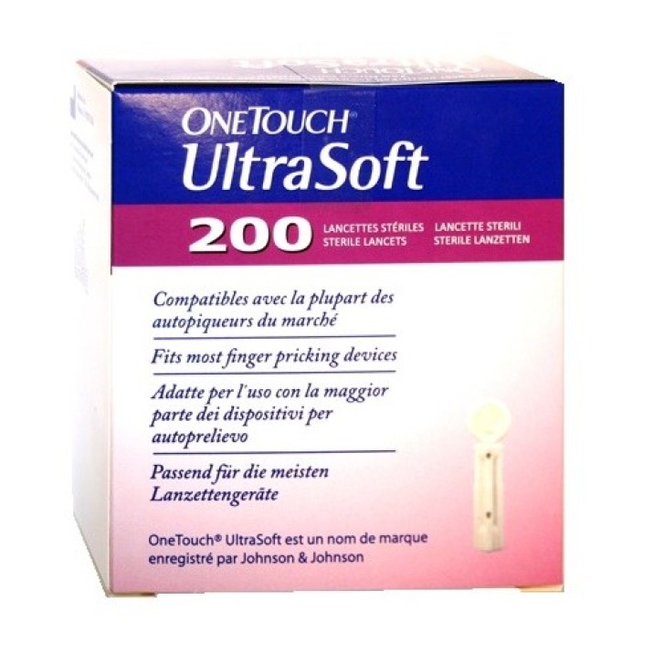 One Touch Ultra Soft Lancette Pungidito 200 pezzi