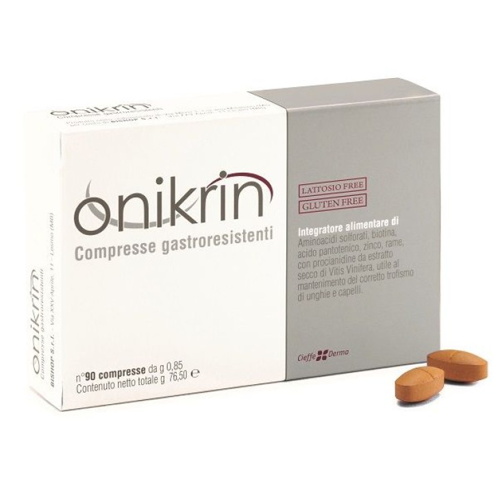 Onikrin 90 compresse - Integratore Benessere Capelli e Unghie