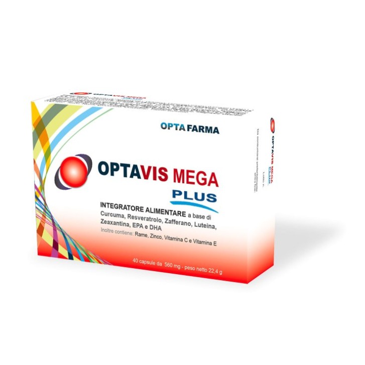 Optavis Mega Plus 40 Capsule - Integratore per Benessere della Vista
