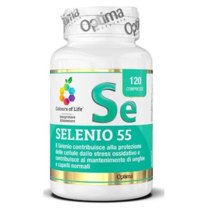 Colours of Life Selenio 55 120 Compresse - Integratore Alimentare